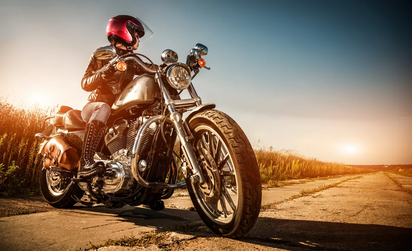 Motorcycle leather boots