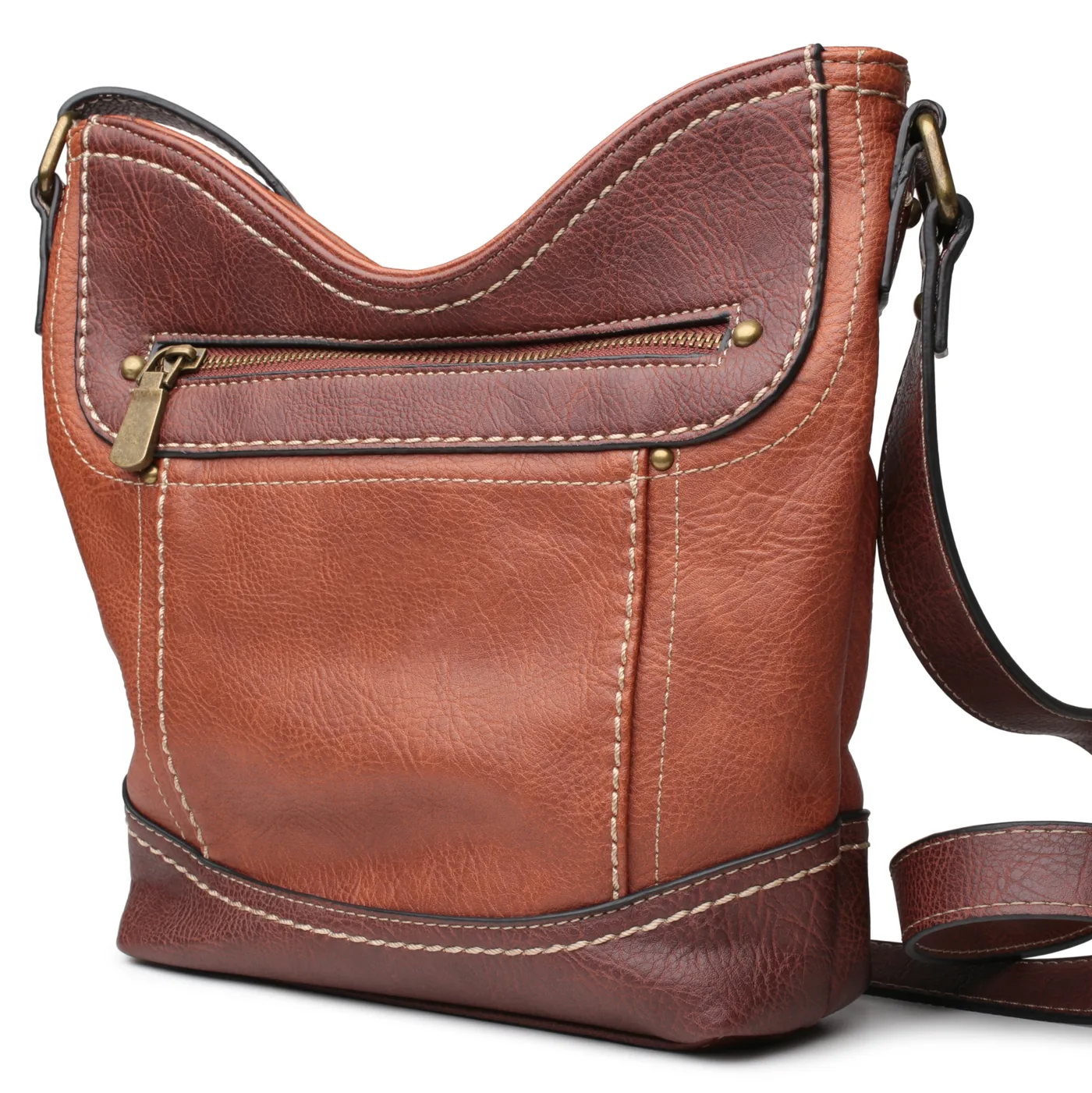 Leather purse and handbag